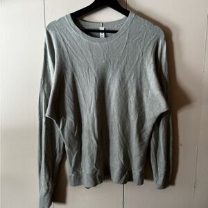 lululemon athletica Men's Light Gray Crewneck Sweater